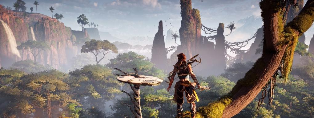 Horizon zero dawn guerilla games aloy horizon