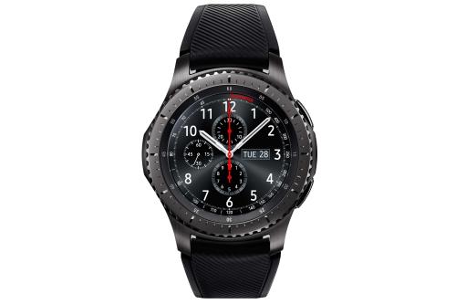 Montre connectee samsung gear s3 frontier noir